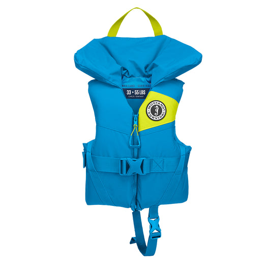 Mustang Lil' Legends Child Foam Vest - Azure Blue - Skoutley Outdoors LLC
