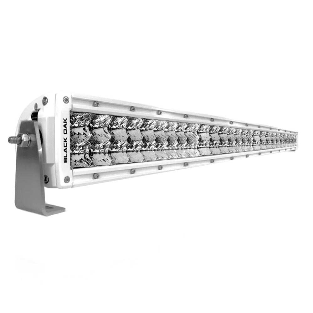 Black Oak 60" Double Row LED Bar - Pro Series 2.0 - 5W Combo White - Skoutley Outdoors LLC
