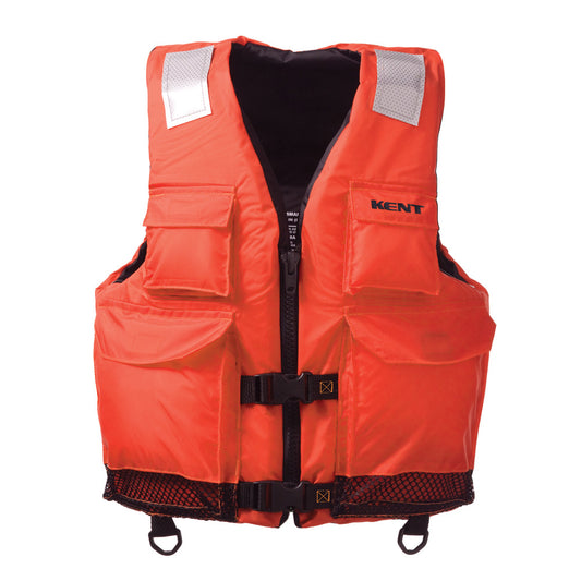 Kent Elite Dual-Sized Commercial Vest - L/XL - Orange - Skoutley Outdoors LLC