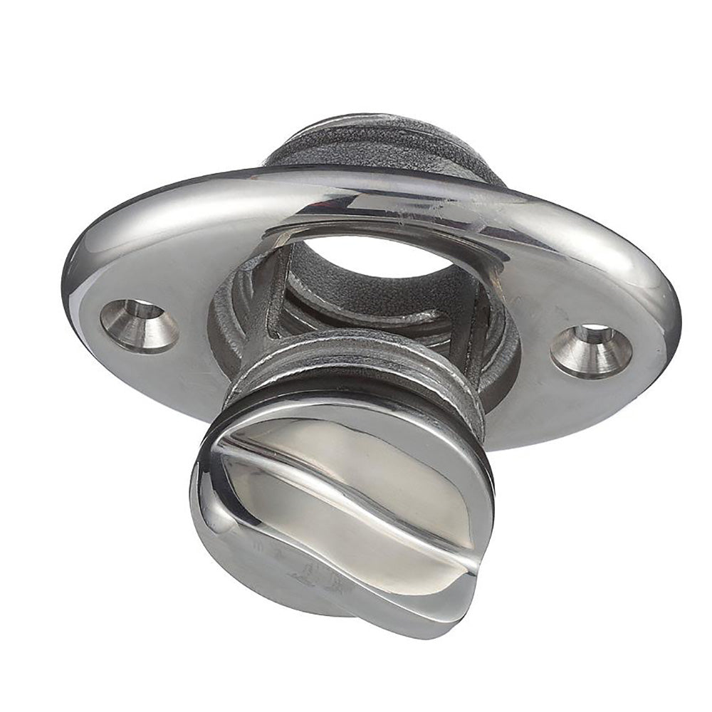 Attwood Stainless Steel Garboard Drain Plug - 7/8" Diameter - Skoutley Outdoors LLC