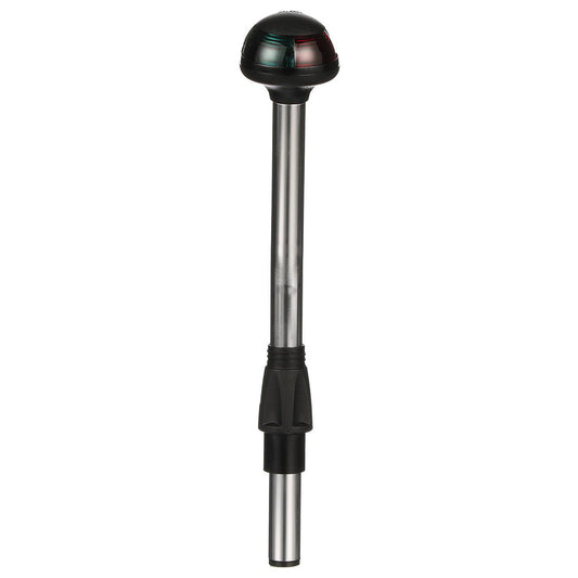 Attwood Pulsar Bi-Color 2-Pin Stowaway Light - 10"Angled - Skoutley Outdoors LLC