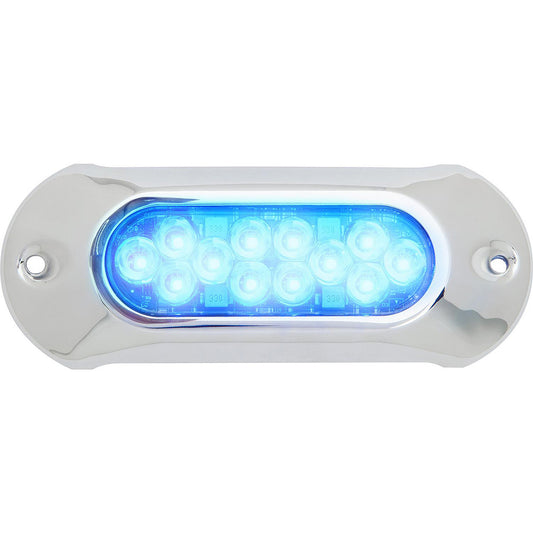 Attwood LightArmor HPX Underwater Light - 12 LED & Blue - Skoutley Outdoors LLC