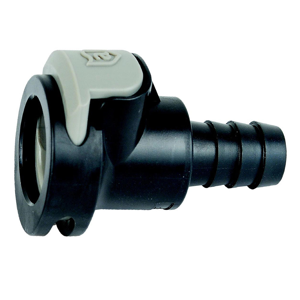 Attwood Universal Sprayless Connector - Hose Female (5/16"-3/8") - Skoutley Outdoors LLC