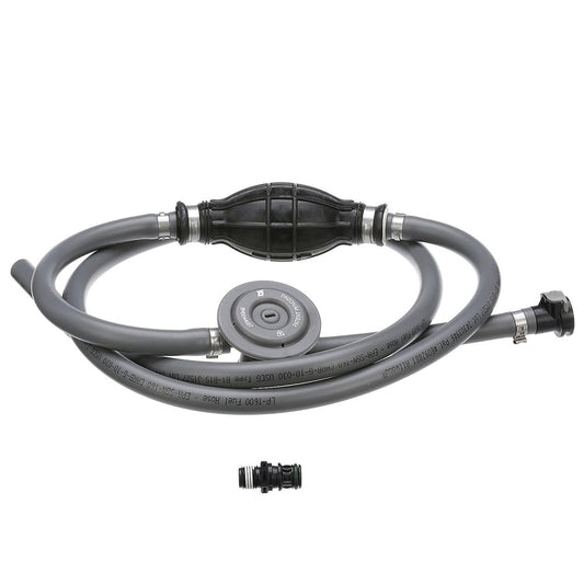 Attwood Universal Fuel Line Kit - 3/8" Dia. x 6' Length w/Sprayless Connectors & Fuel Demand Valve - Skoutley Outdoors LLC