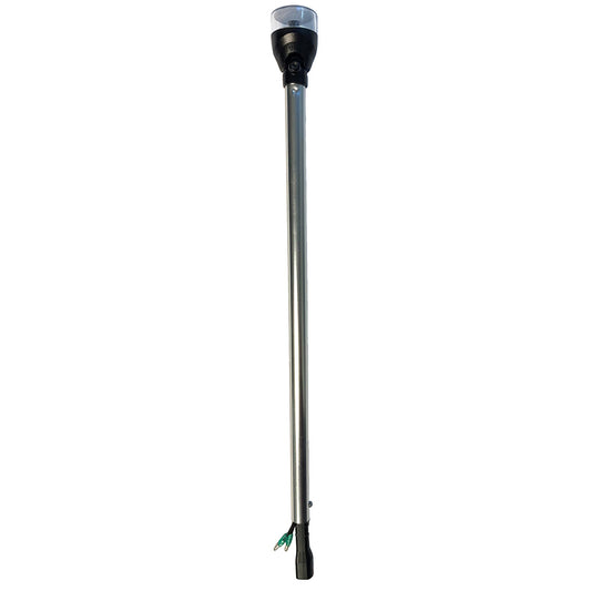 Attwood LightArmor All-Round 24" Navigation Light f/Powerbase - Skoutley Outdoors LLC