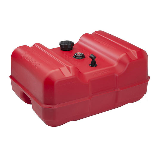 Attwood Portable Low Profile Fuel Tank - 12 Gallon w/Gauge - Skoutley Outdoors LLC