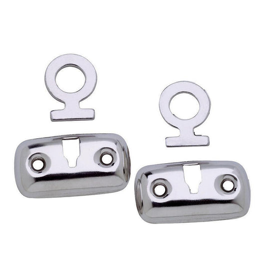 Attwood Mooring Fender Lock Kit - Stainless Steel Pair - Skoutley Outdoors LLC