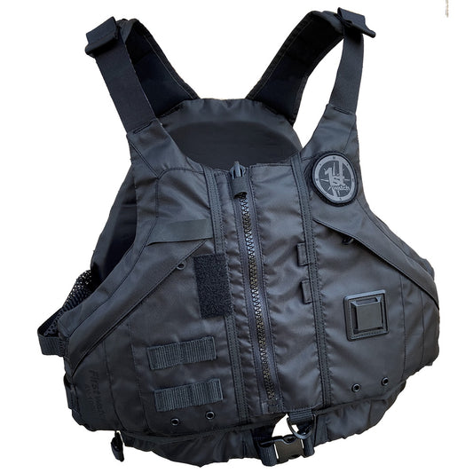 First Watch AV-1000 Kayak Style Duty PFD - Black - M/L - Skoutley Outdoors LLC