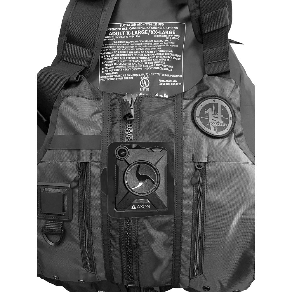 First Watch AV-1000 Kayak Style Duty PFD - Black - M/L - Skoutley Outdoors LLC