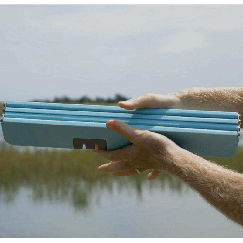 Load image into Gallery viewer, Toadfish XL Stowaway Folding Cutting Board w/Built-In Knife Sharpener - Teal - Skoutley Outdoors LLC
