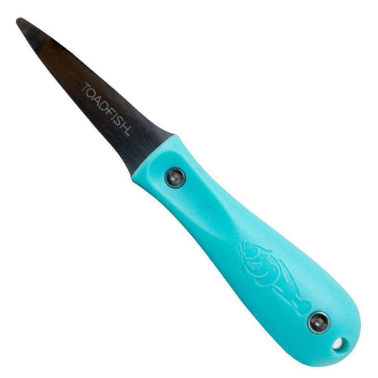 Toadfish Put 'Em Back Oyster Knife - Teal - Skoutley Outdoors LLC