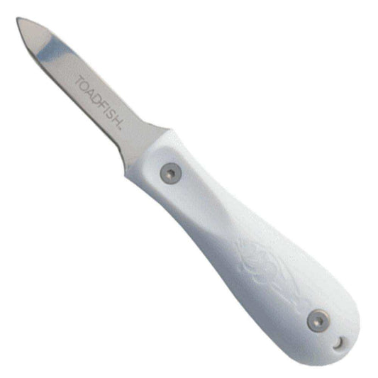 Toadfish Professional Edition Oyster Knife - White - Skoutley Outdoors LLC