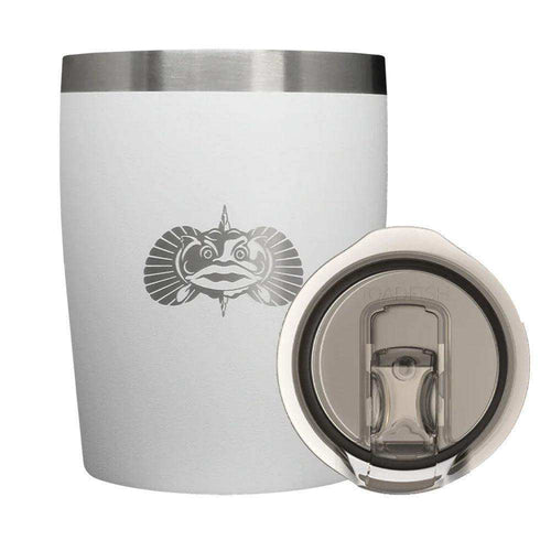 Toadfish Non-Tipping 10oz Rocks Tumbler - White - Skoutley Outdoors LLC