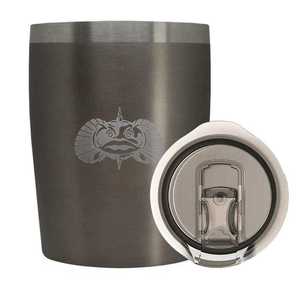 Toadfish Non-Tipping 10oz Rocks Tumbler - Graphite - Skoutley Outdoors LLC