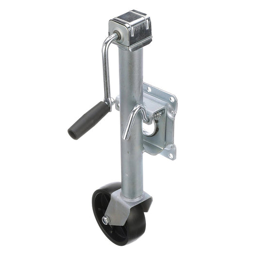 Attwood Fold-Up Trailer Jack - 1000 lb Capacity - Single Wheel - Skoutley Outdoors LLC