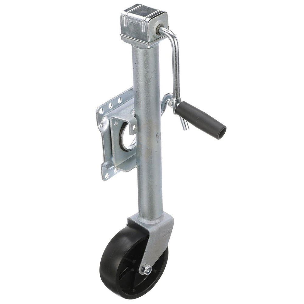 Attwood Fold-Up Trailer Jack - 1000 lb Capacity - Single Wheel - Skoutley Outdoors LLC