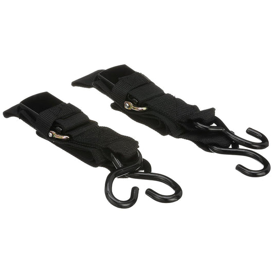 Attwood Quick-Release Transom Tie-Down Straps 2" x 4' Pair - Skoutley Outdoors LLC
