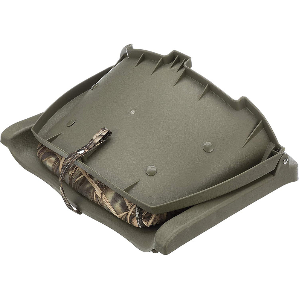 Attwood Swivl-Eze Padded Flip Seat - Camo - Skoutley Outdoors LLC
