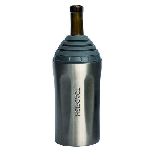 Toadfish Stainless Steel Wine Chiller - Graphite - Skoutley Outdoors LLC