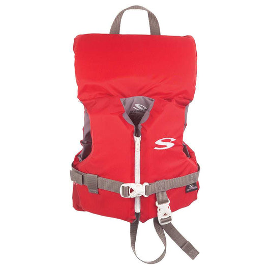 Stearns Classic Infant Life Jacket - Up to 30lbs - Red - Skoutley Outdoors LLC