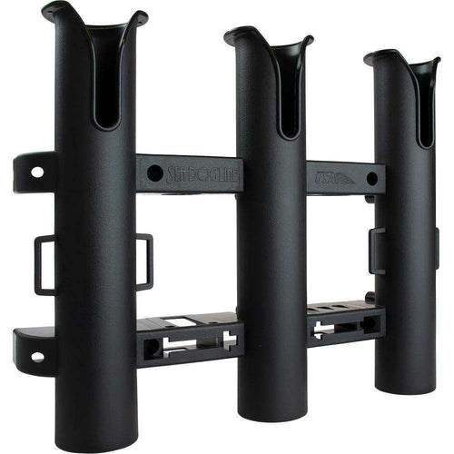 Sea-Dog Triple Threat Three Pole Rod Holder - Black - Skoutley Outdoors LLC