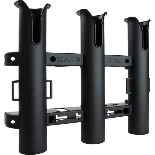 Sea-Dog Triple Threat Three Pole Rod Holder - Black - Skoutley Outdoors LLC