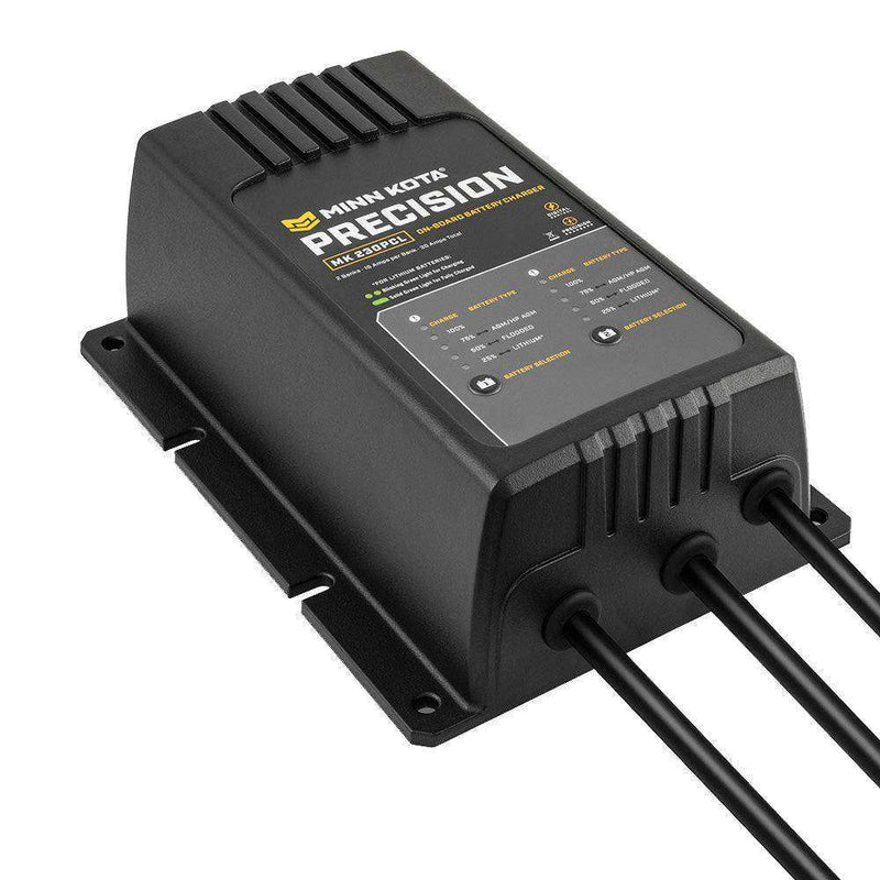 Load image into Gallery viewer, Minn Kota On-Board Precision Charger MK-230 PCL 2 Bank x 15 AMP LI Optimized Charger - Skoutley Outdoors LLC
