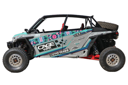 Polaris RZR Aluminum Doors | XP4 1000 / XP4 Turbo / Turbo S4 (2015-2023)