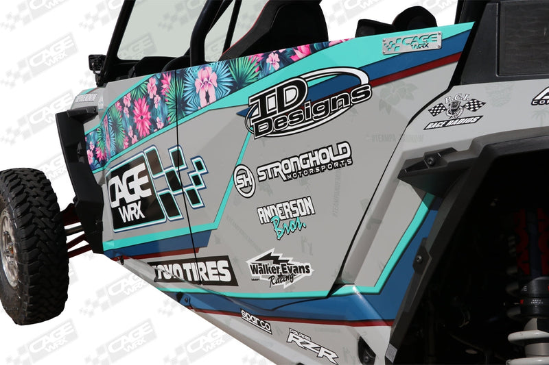 Load image into Gallery viewer, Polaris RZR Aluminum Doors | XP4 1000 / XP4 Turbo / Turbo S4 (2015-2023)
