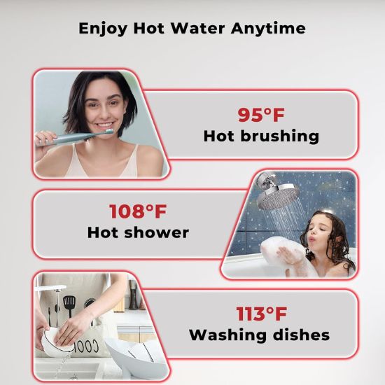 Load image into Gallery viewer, Camplux Climatech 3 Indoor Gas Tankless Water Heater 68,000 BTU
