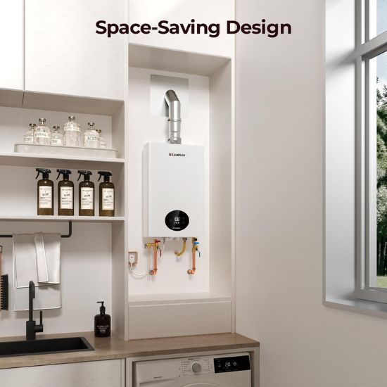 Load image into Gallery viewer, Camplux Climatech 3 Indoor Gas Tankless Water Heater 82,000 BTU
