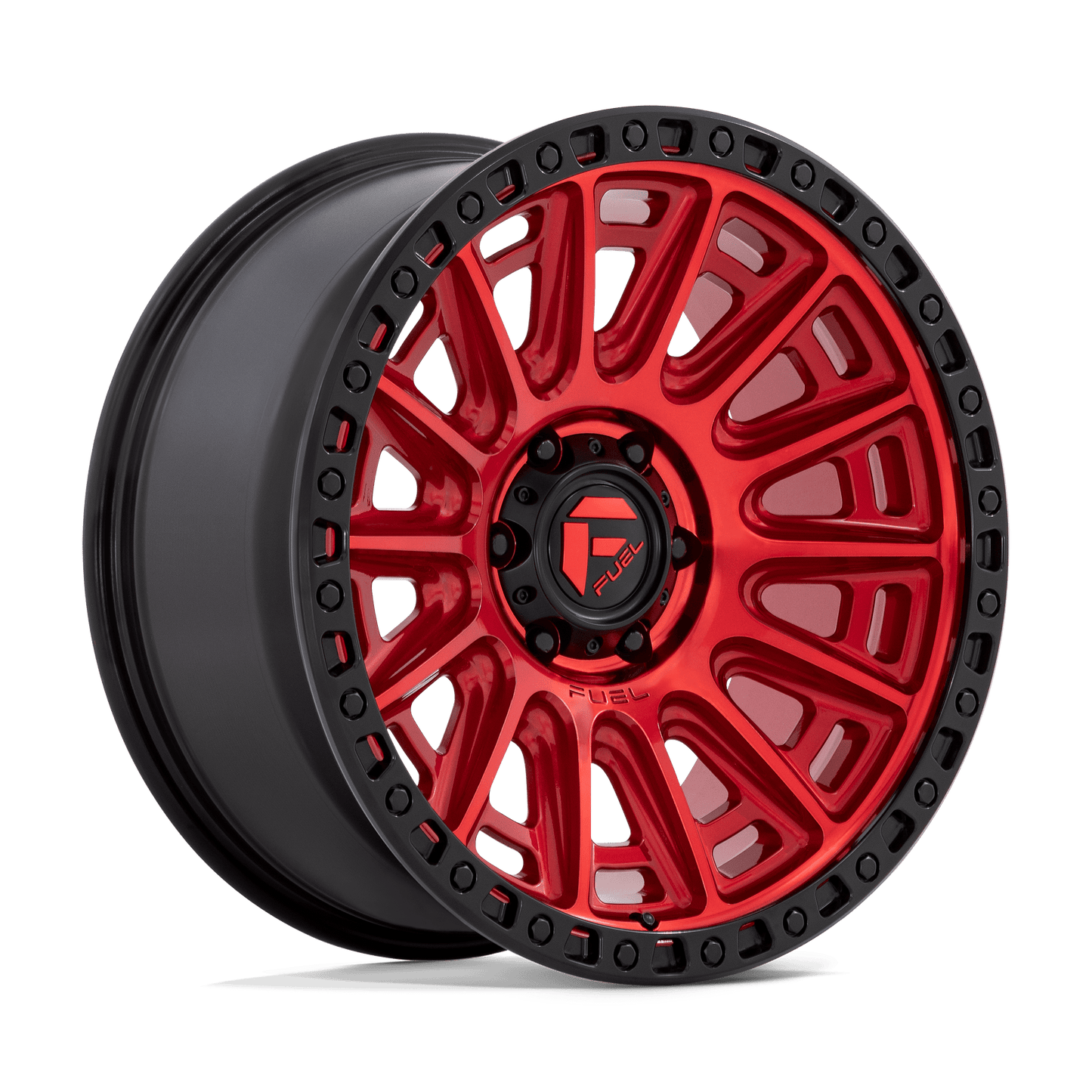 Fuel 1 Pc D834 Cycle Candy Red With Black Ring