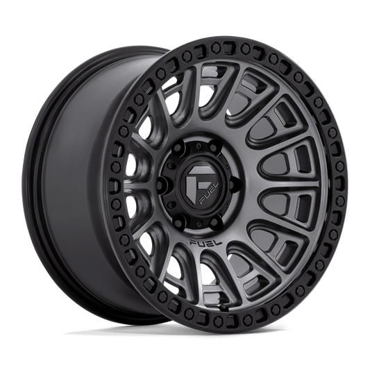 Fuel 1 Pc D835 Cycle Matte Gunmetal With Black Ring