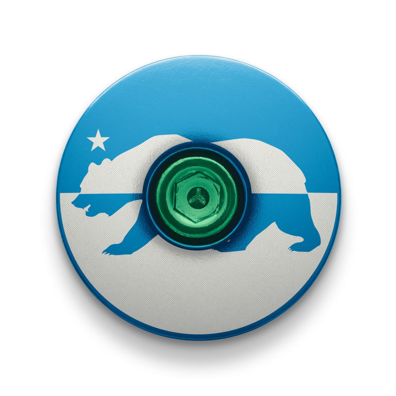 Load image into Gallery viewer, California Republic Bicycle Stem Cap
