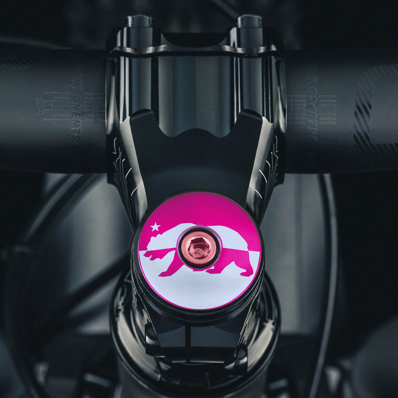 Load image into Gallery viewer, California Republic Bicycle Stem Cap
