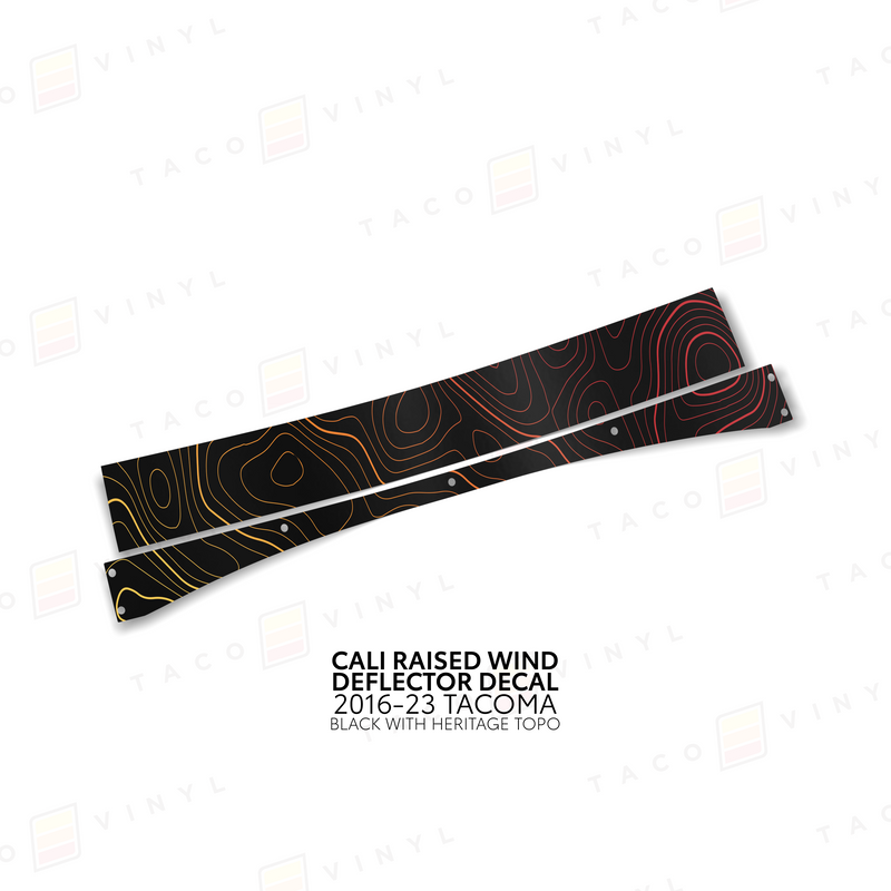 Load image into Gallery viewer, Cali Raised Wind Deflector Decal
