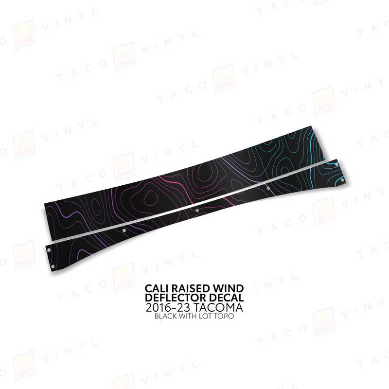 Load image into Gallery viewer, Cali Raised Wind Deflector Decal
