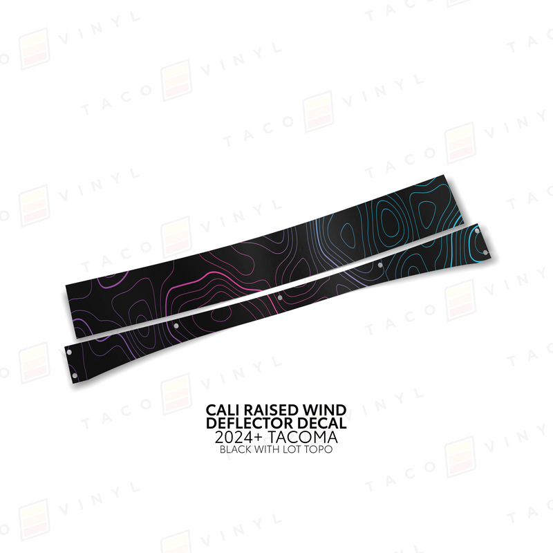 Load image into Gallery viewer, Cali Raised Wind Deflector Decal
