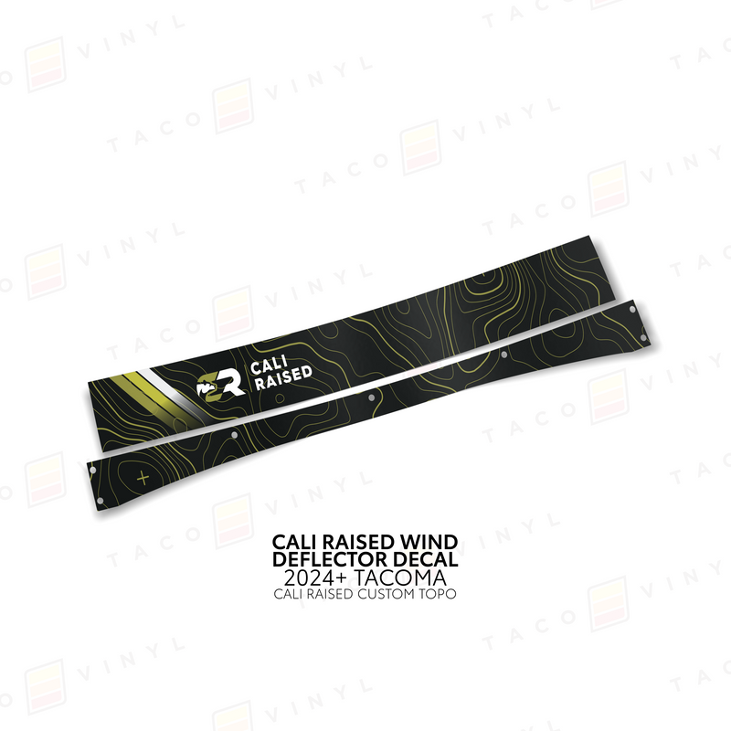 Load image into Gallery viewer, Cali Raised Wind Deflector Decal
