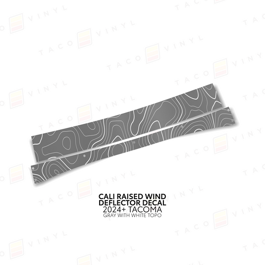 Cali Raised Wind Deflector Decal