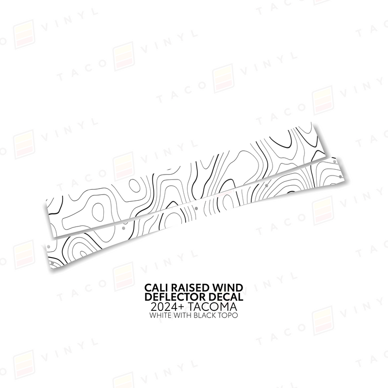 Load image into Gallery viewer, Cali Raised Wind Deflector Decal
