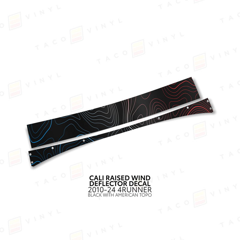 Load image into Gallery viewer, Cali Raised Wind Deflector Decal
