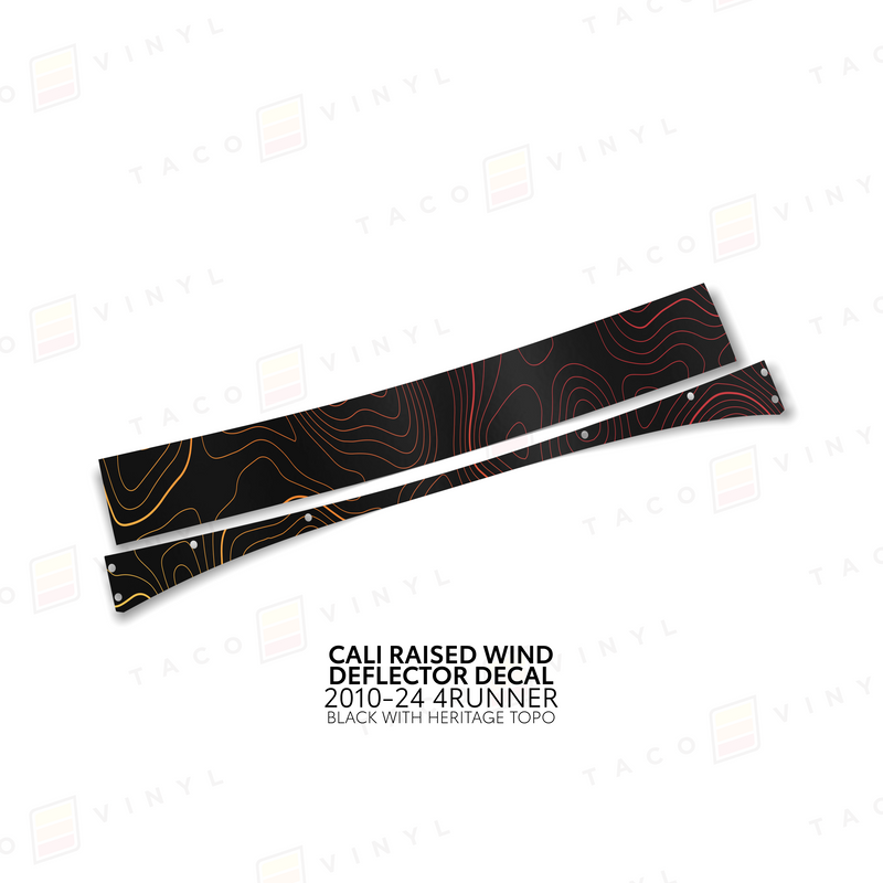 Load image into Gallery viewer, Cali Raised Wind Deflector Decal
