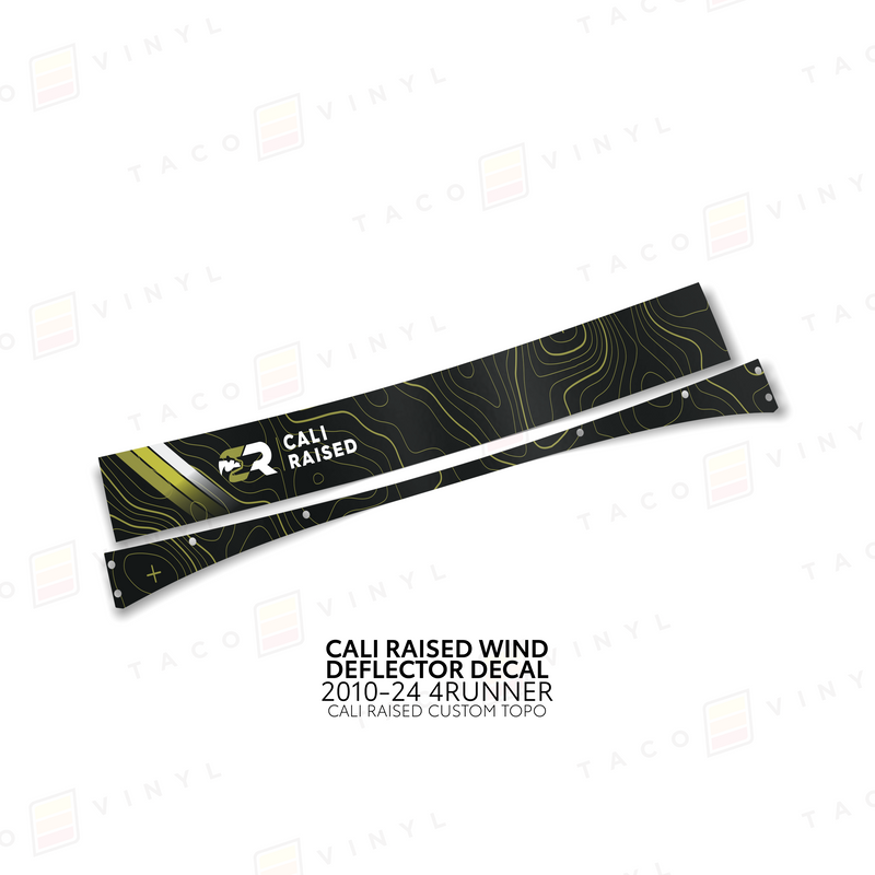 Load image into Gallery viewer, Cali Raised Wind Deflector Decal
