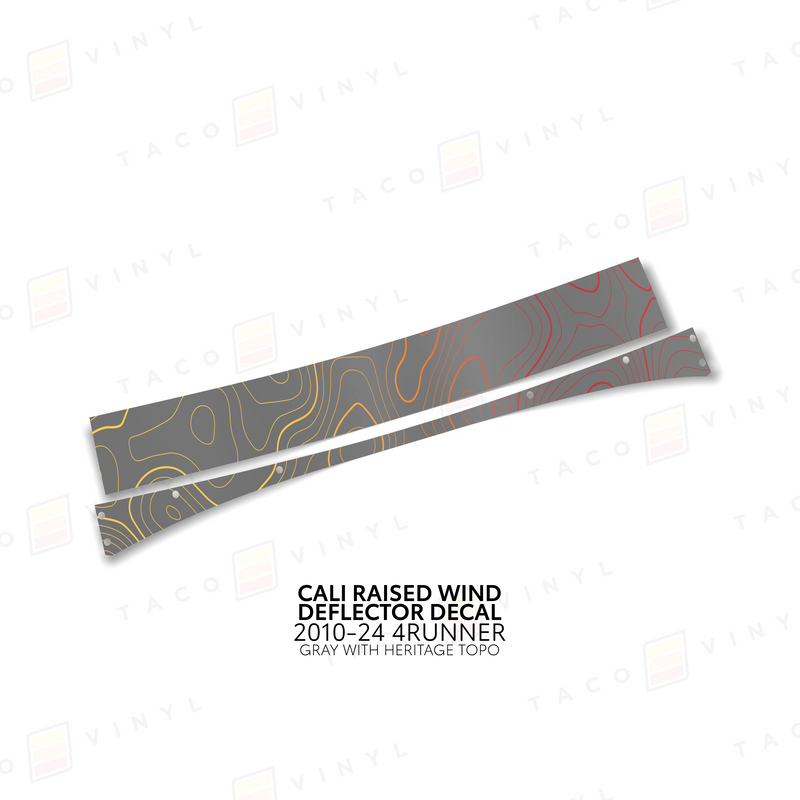 Load image into Gallery viewer, Cali Raised Wind Deflector Decal
