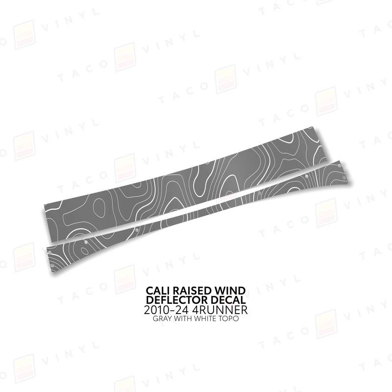 Load image into Gallery viewer, Cali Raised Wind Deflector Decal
