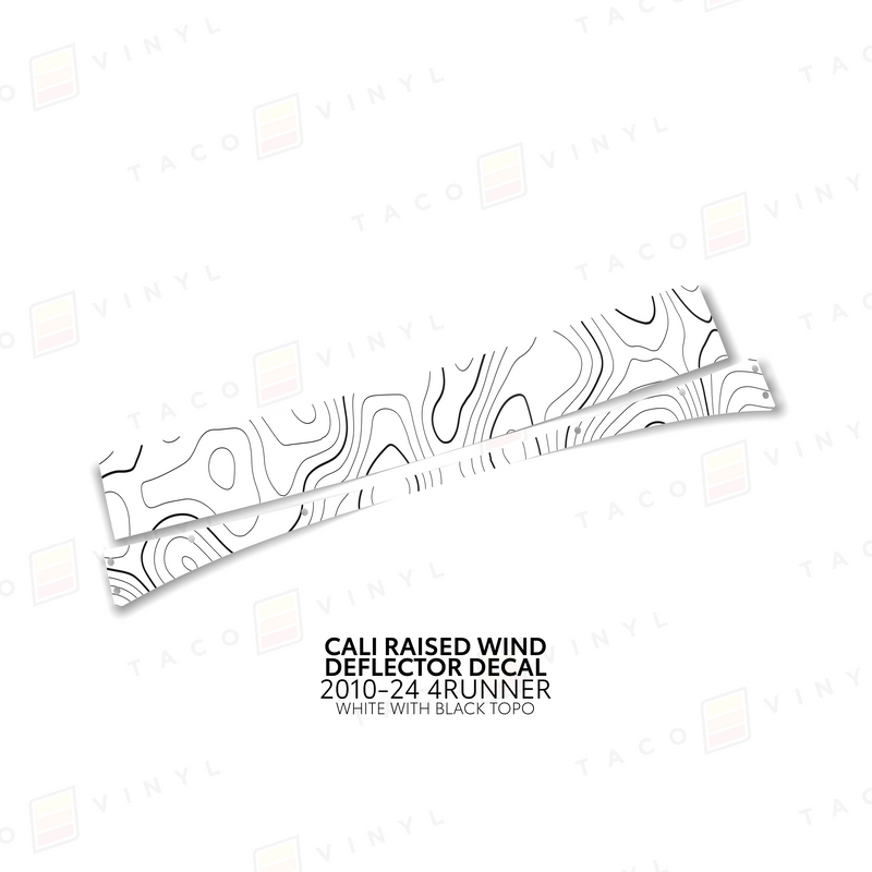 Load image into Gallery viewer, Cali Raised Wind Deflector Decal
