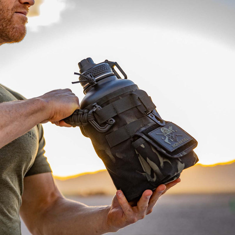 Load image into Gallery viewer, 64oz Battle Bottle Water Bottles
