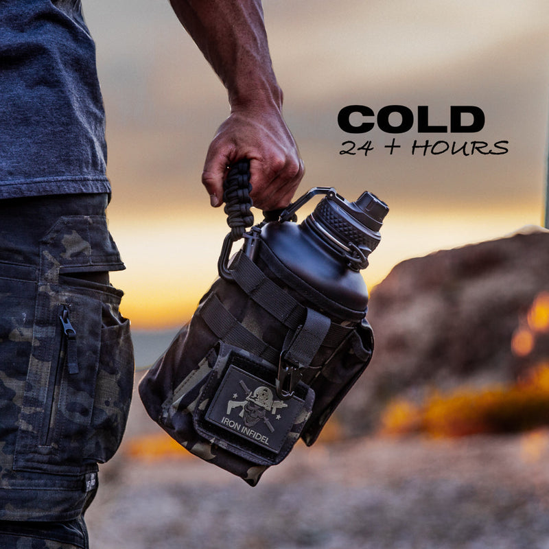 Load image into Gallery viewer, 64oz Battle Bottle Water Bottles
