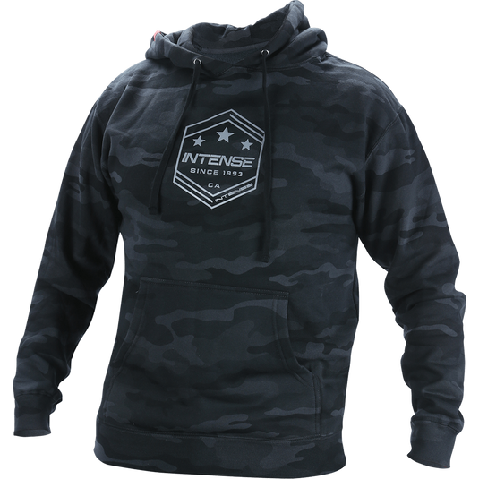 Men's Army Black Camo Pullover Hoodie